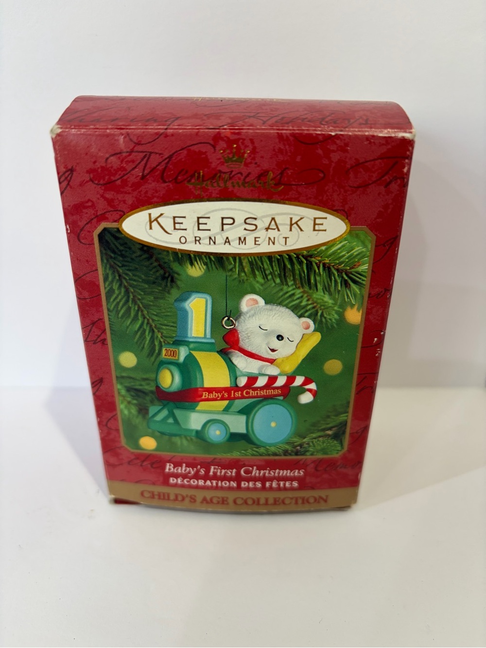2000 Hallmark Keepsake Baby’s First Christmas Ornament